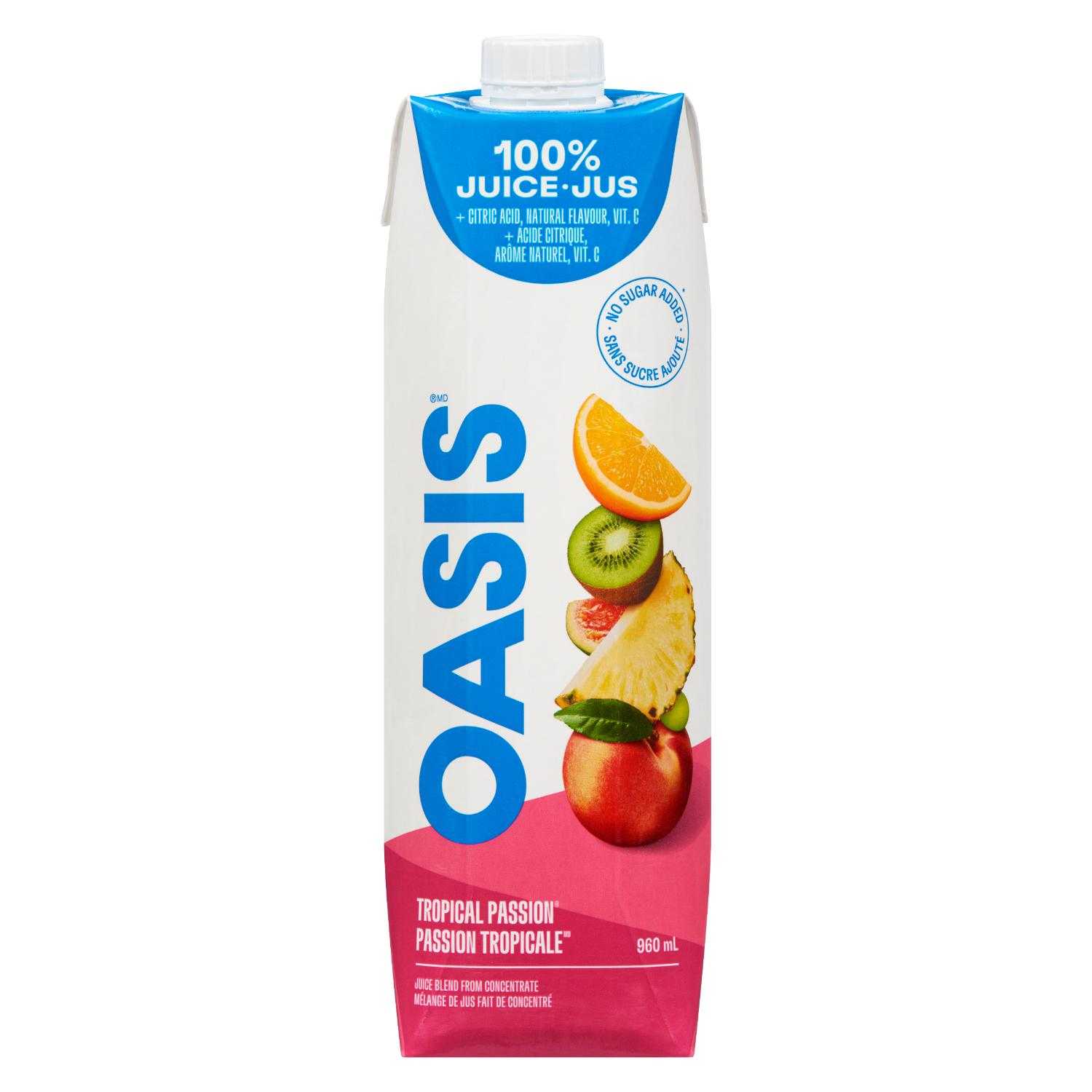 Jus tropical OASIS - Jus et boisson de fruit