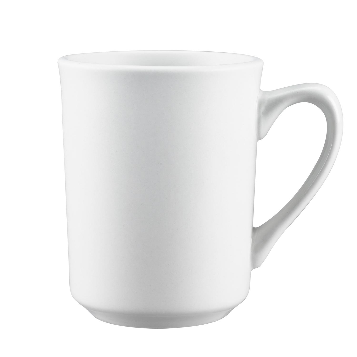 Tasse blanche Palm 8,5 oz / 251 ml - Tasse à café et soucoupe