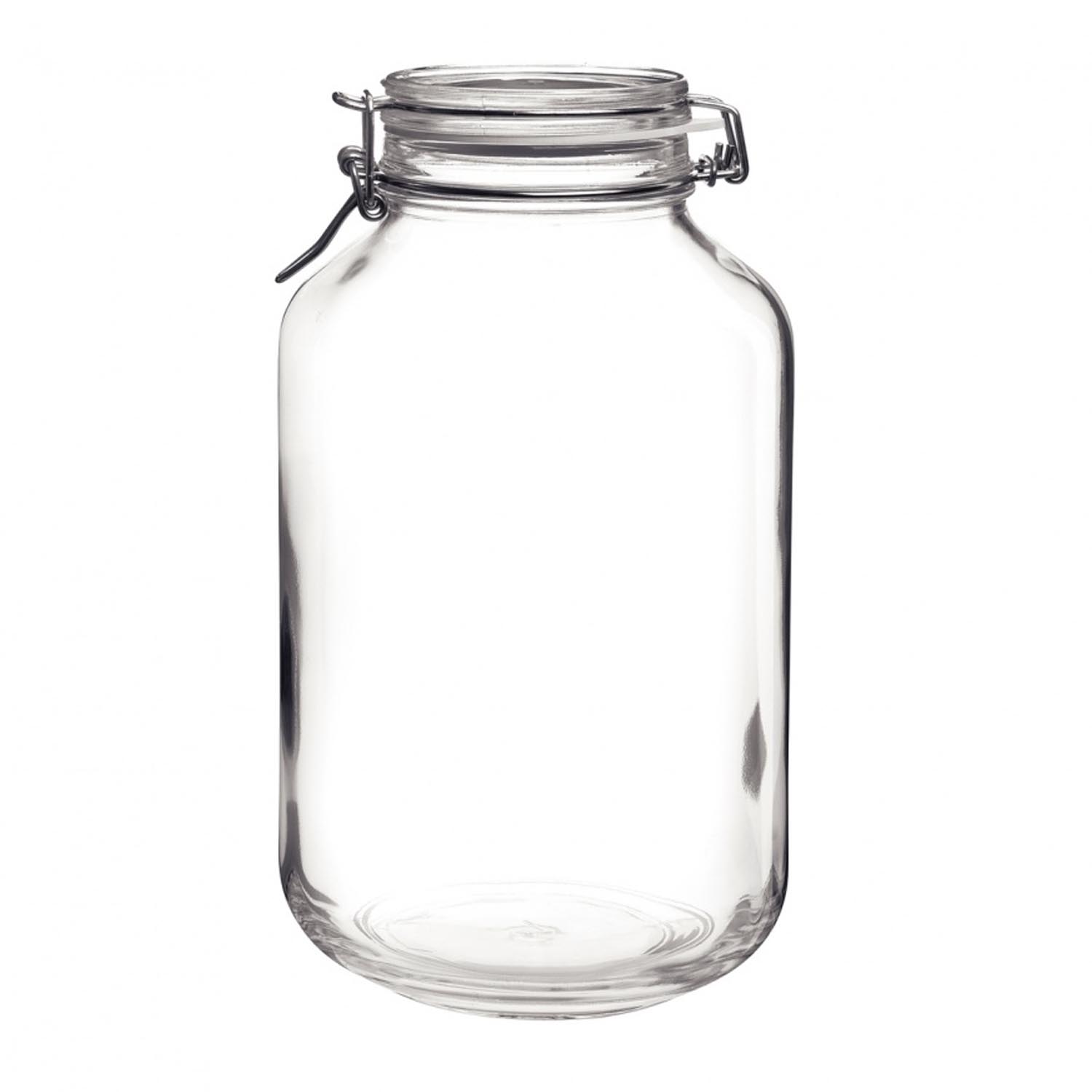 Fido Glass Jar with Clip 4 L / 135 1/4 oz - Jar