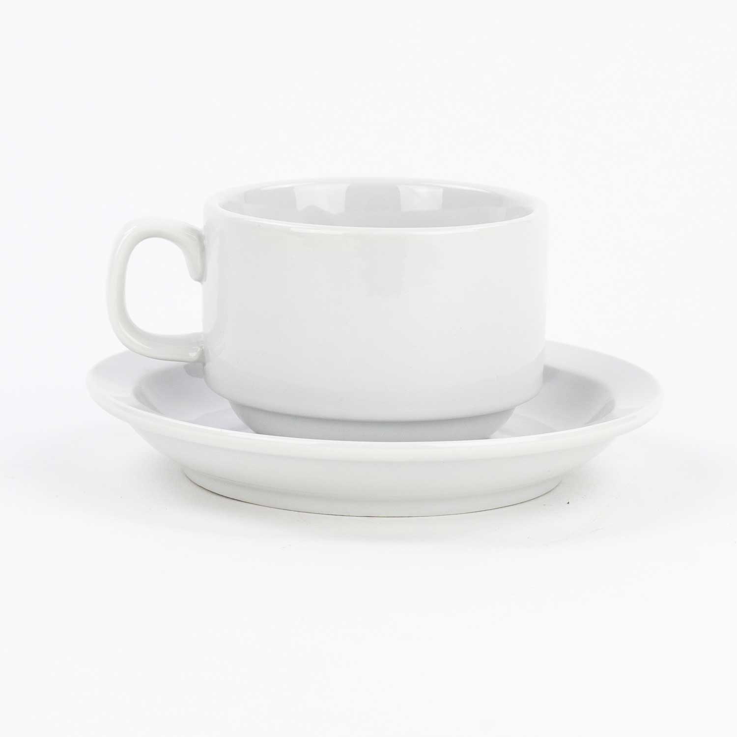 Tasse à cappuccino en porcelaine 6 on - Tasse à café et soucoupe