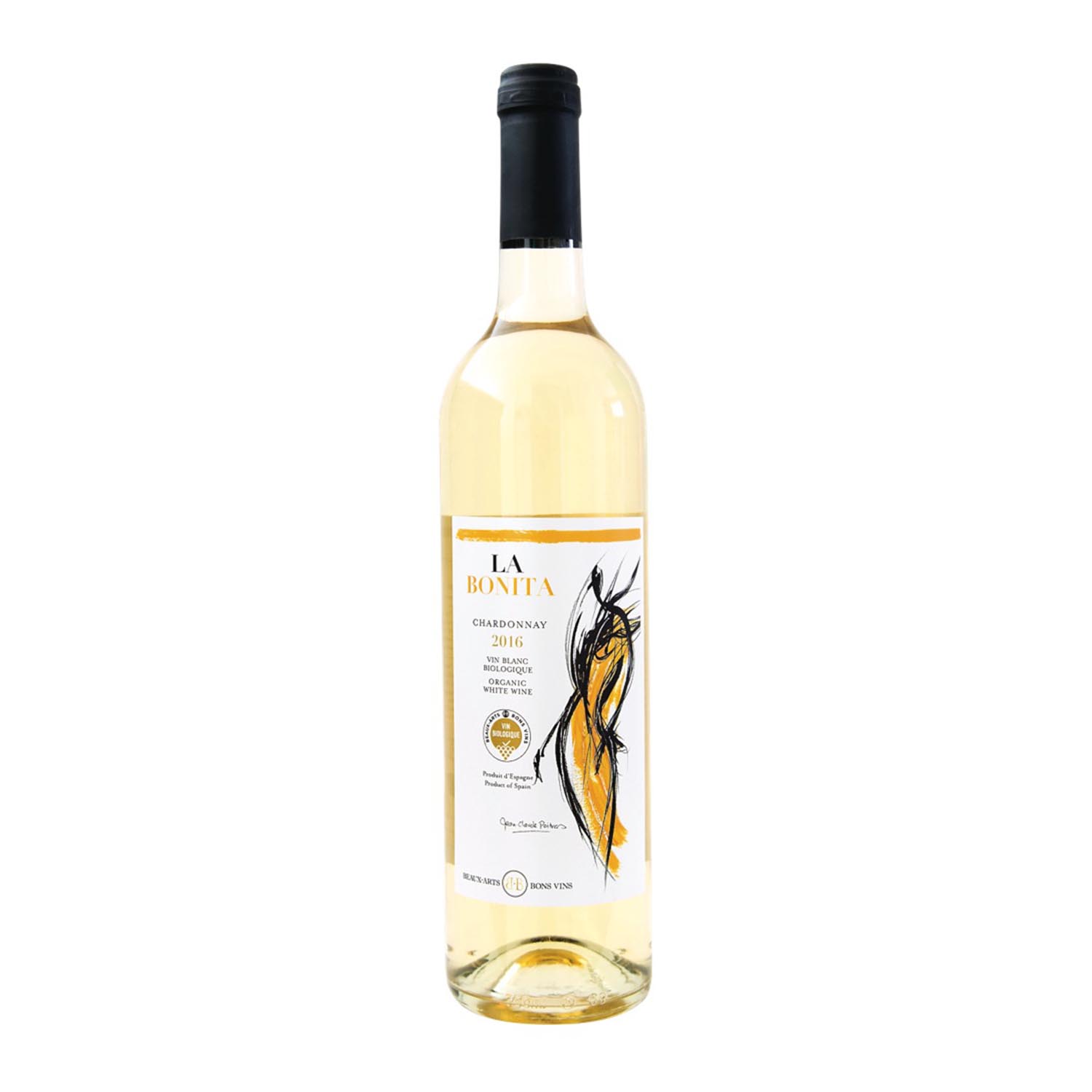 Vin blanc d'Espagne, Chardonnay (75 cl)  La Belle Vie : Courses en Ligne -  Livraison à Domicile