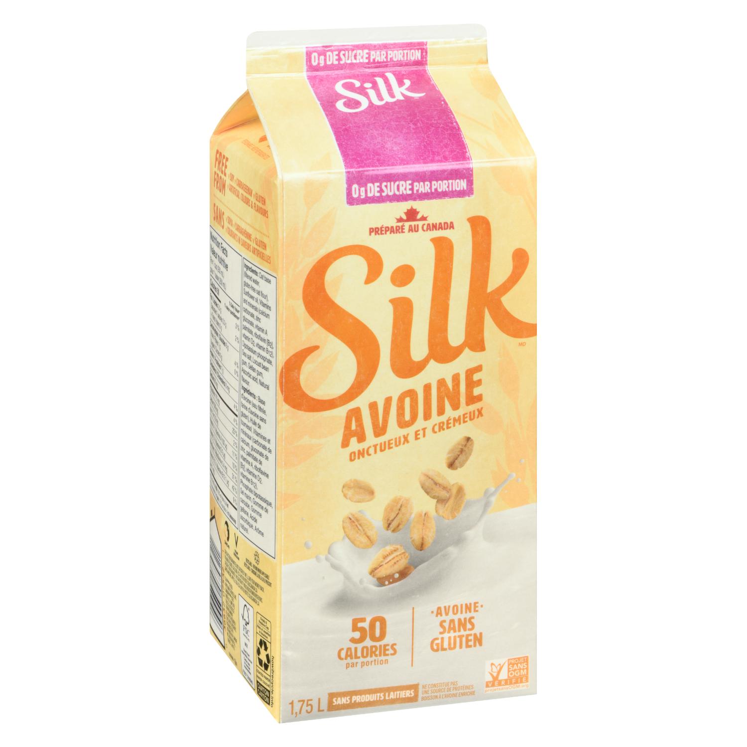 Silk Boisson à l'avoine originale, nature, sans produits laitiers