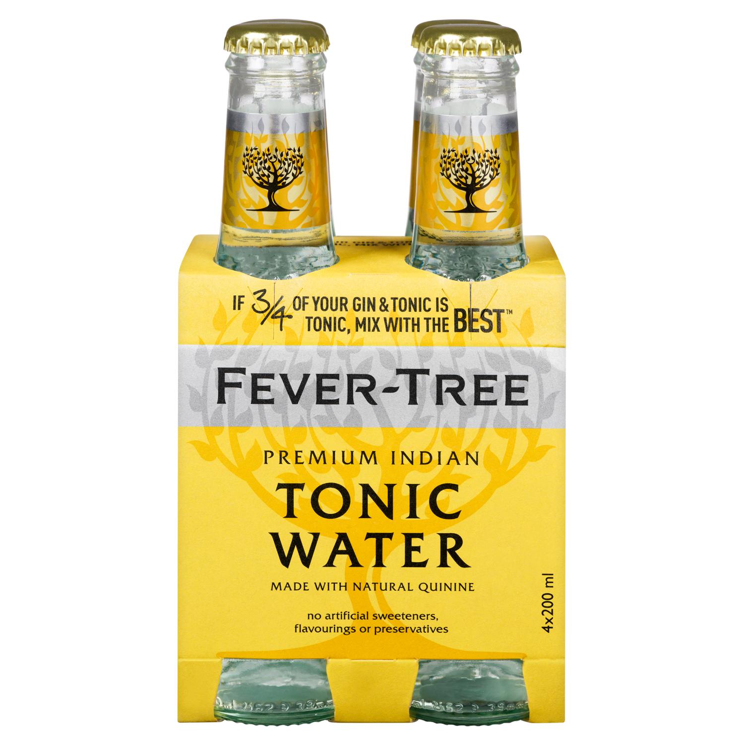 Indian Tonic Water 200 ml x4 - Soft drink