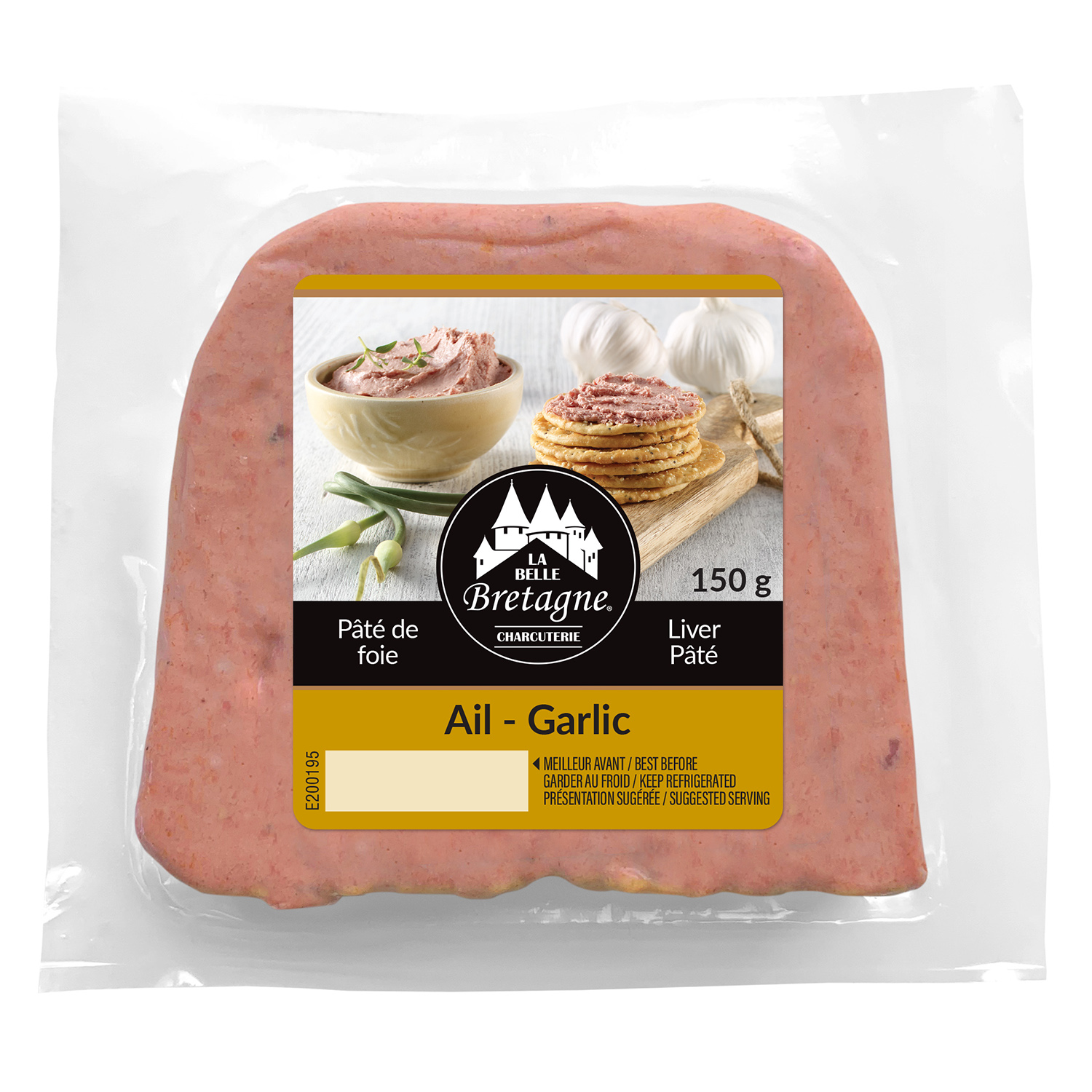 Pâté de foie à l'ail 150 g Charcuterie traiteur Mayrand