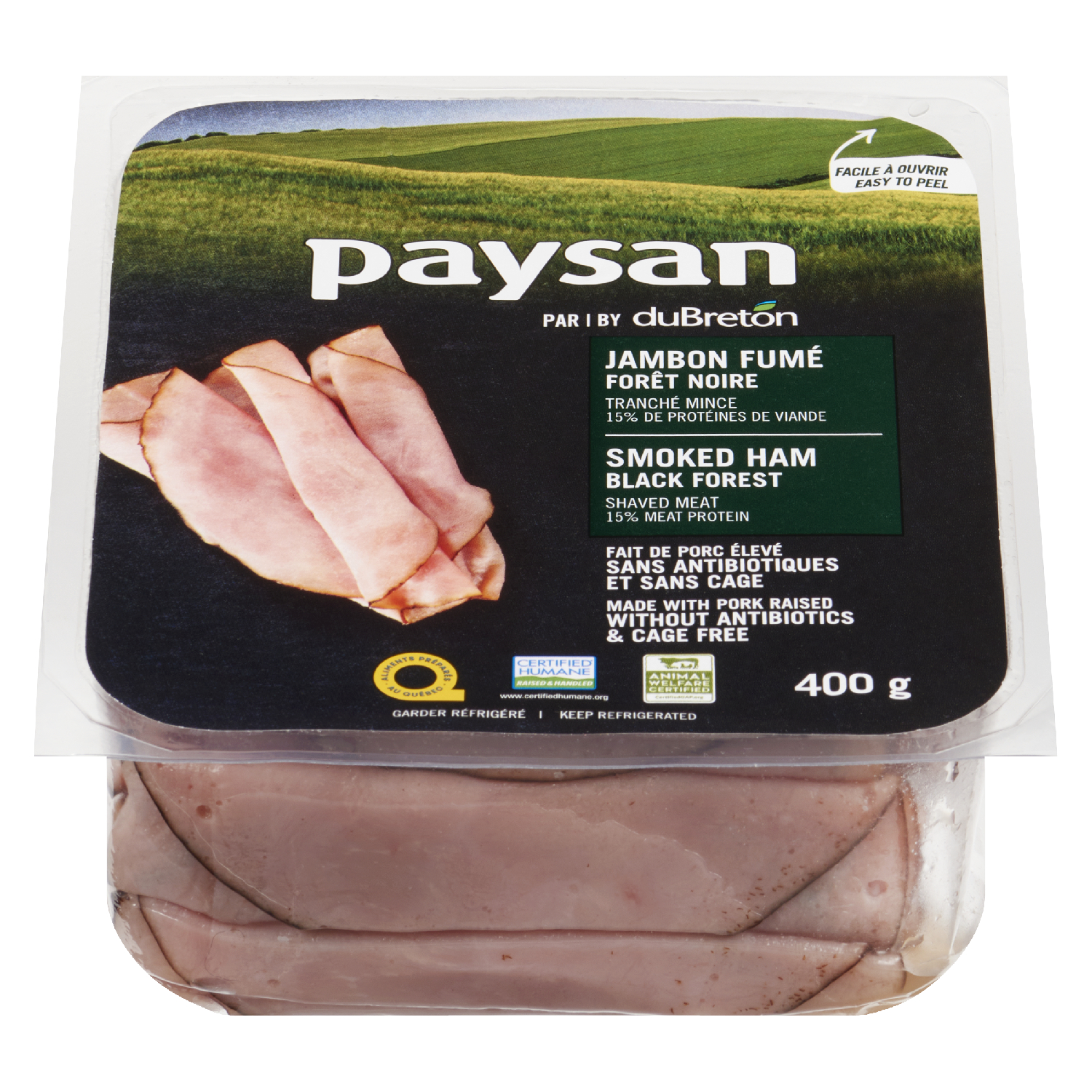 Smoked Ham 400 g - Ham | Mayrand Smoked Ham 400 g - Ham | Mayrand