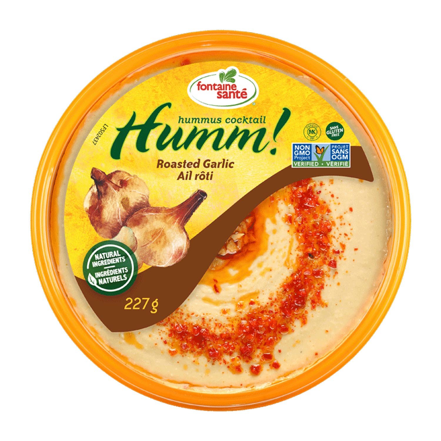 Roasted Garlic Hummus 227 g Hummus and dip Mayrand