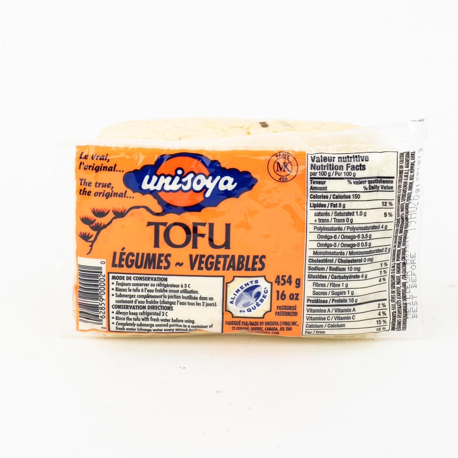 Fontaine Santé Tofu, 4 × 400 g