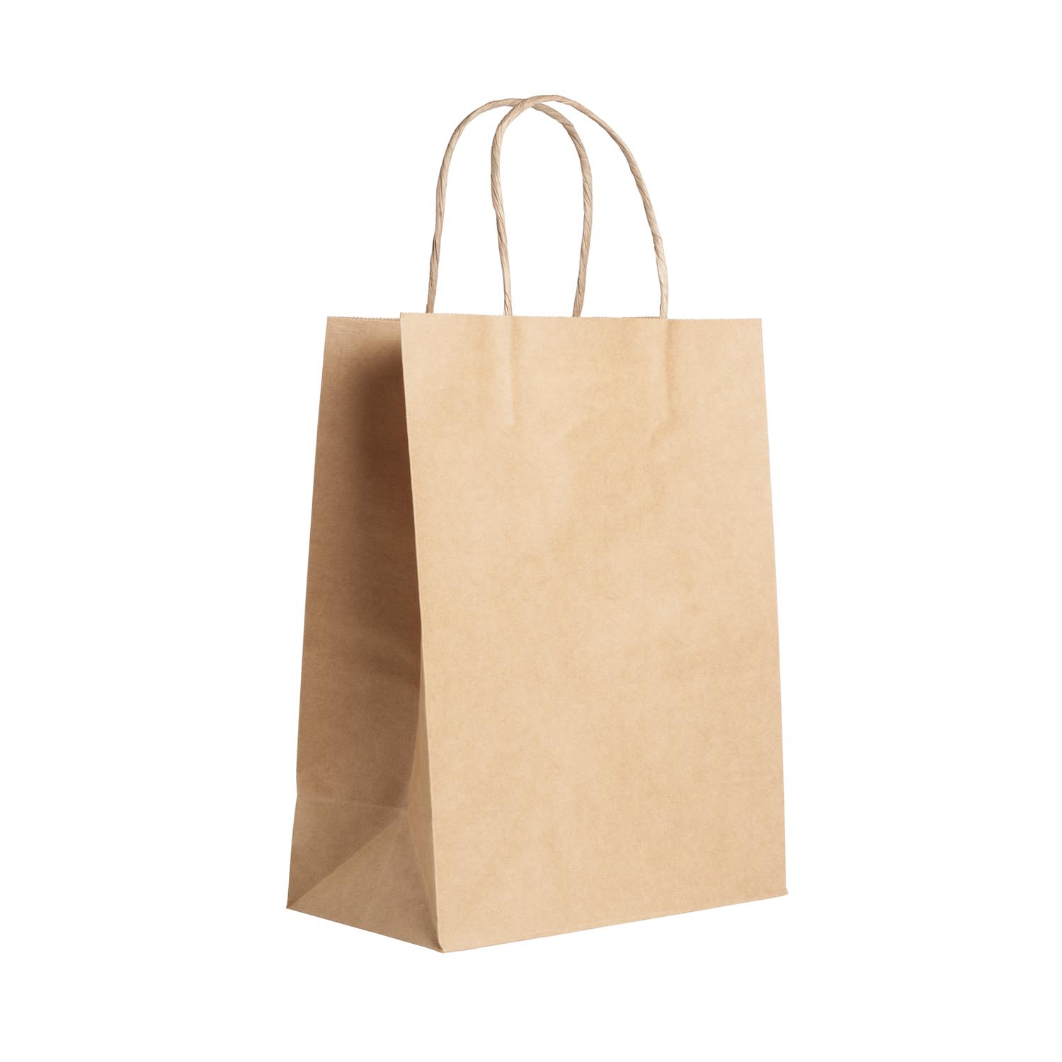 Twisted Handles Paper Bag 12''x7''x17'' x250 - Paper grocery bag