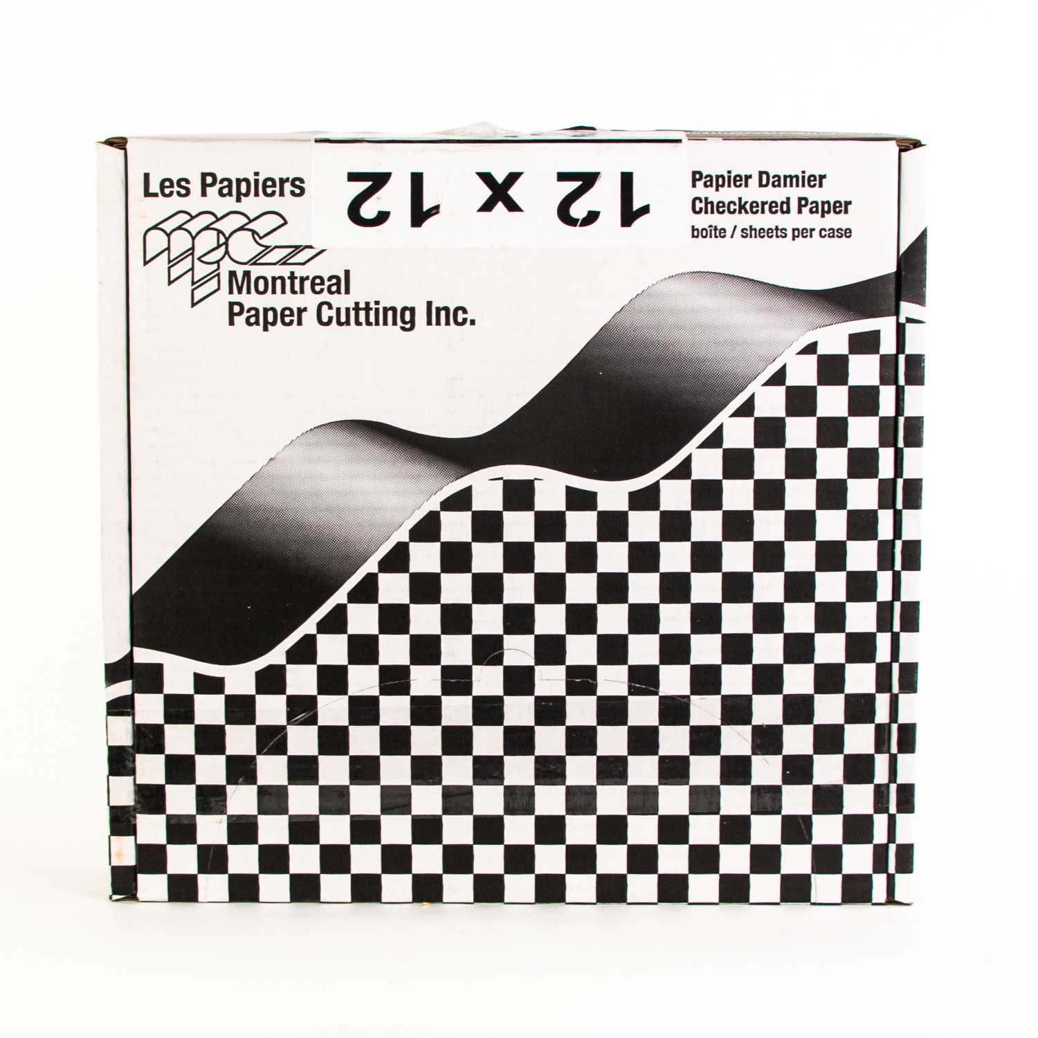 Newspaper Printed Wax Paper Sheet 12x12 x1000 - Wax paper