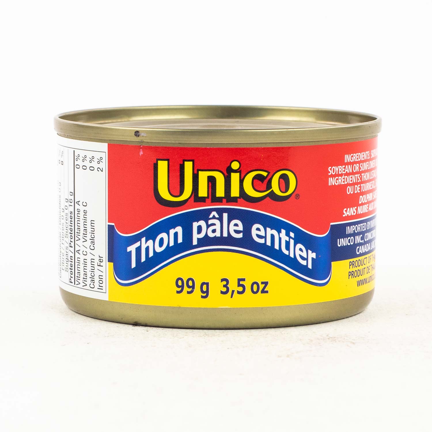 Tuna light whole oil Canned fish Mayrand