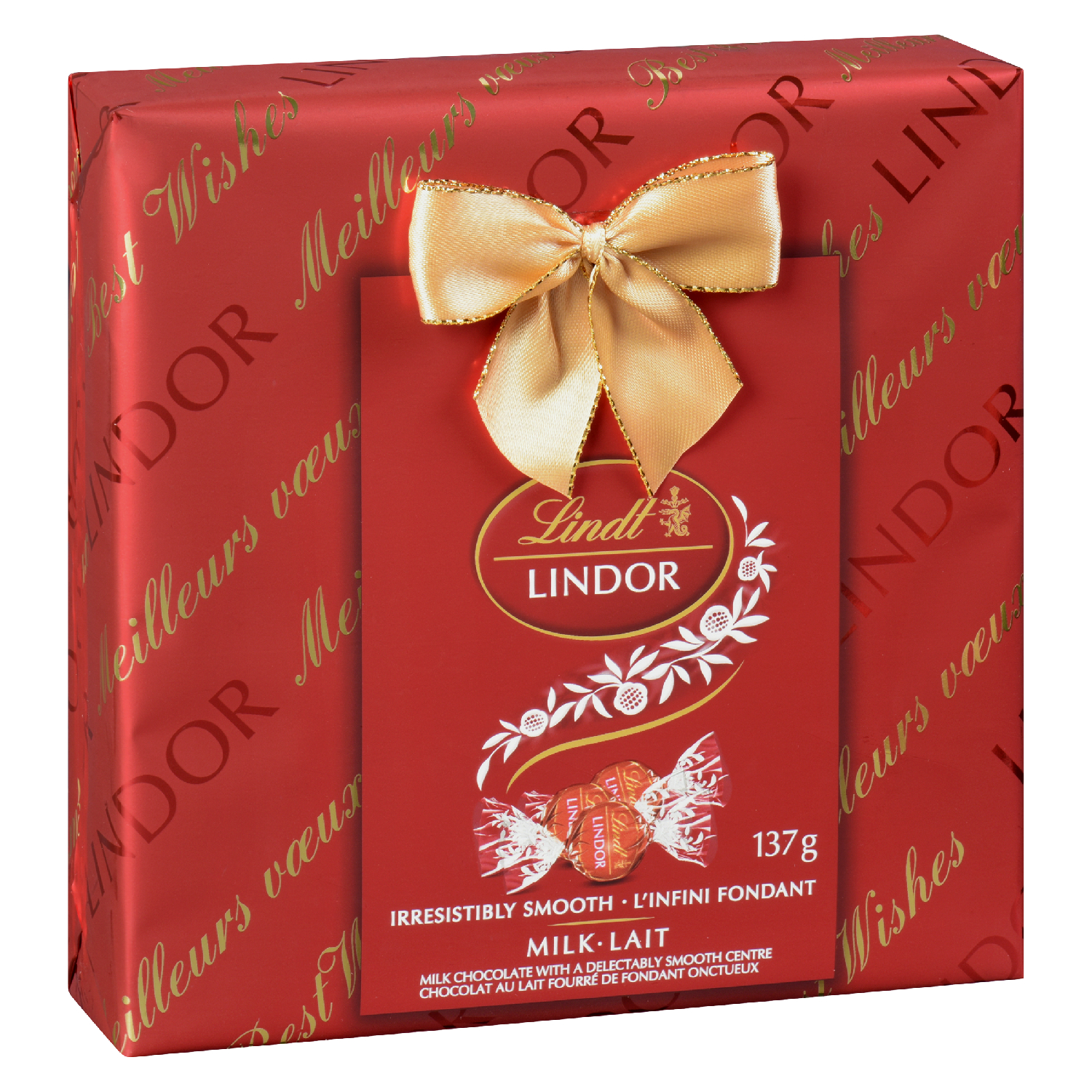 Boîte chocolats au lait Lindor 137 g - Chocolat