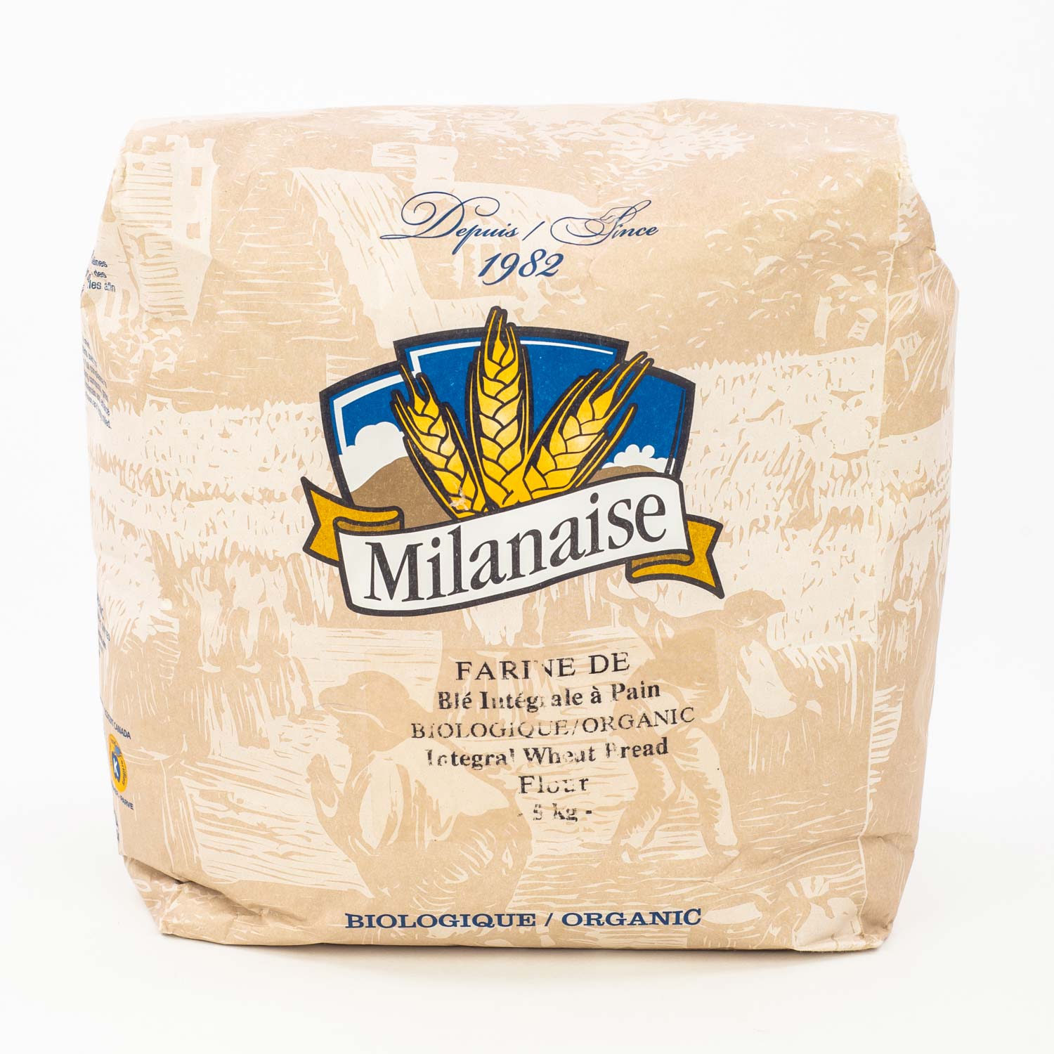 Farine de sarrasin entière biologique - La Milanaise
