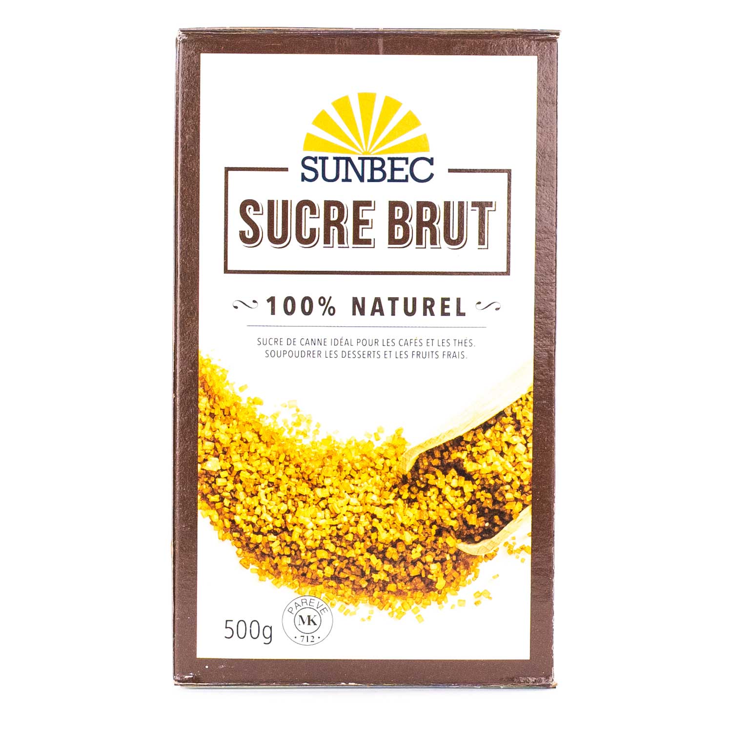 Sunbec - Bâtonnets de sucre brut