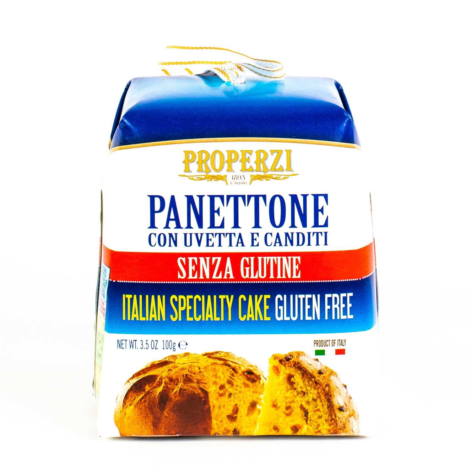 Panettone classique sans gluten 100 g - Panettone