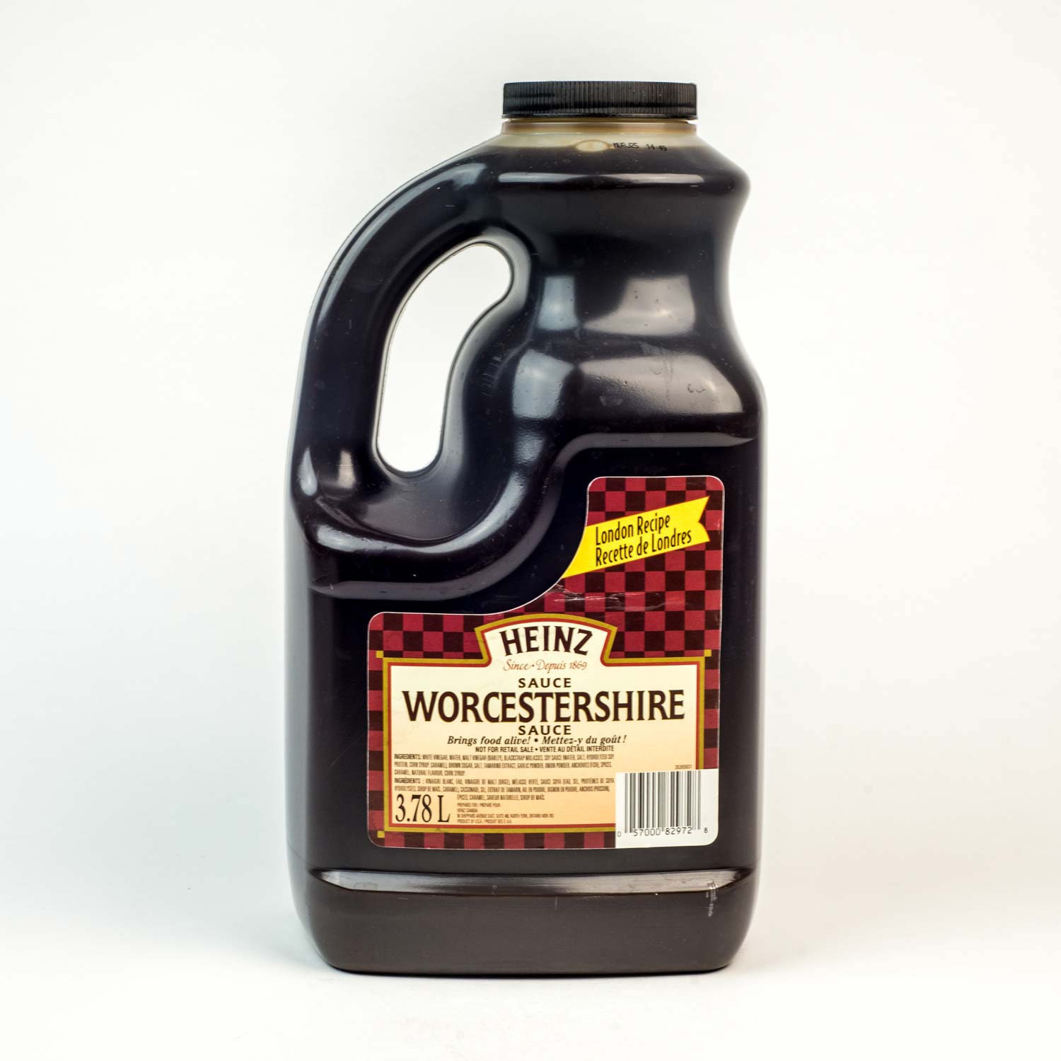 Sauce Worcestershire 3,78 L - Sauce condiment