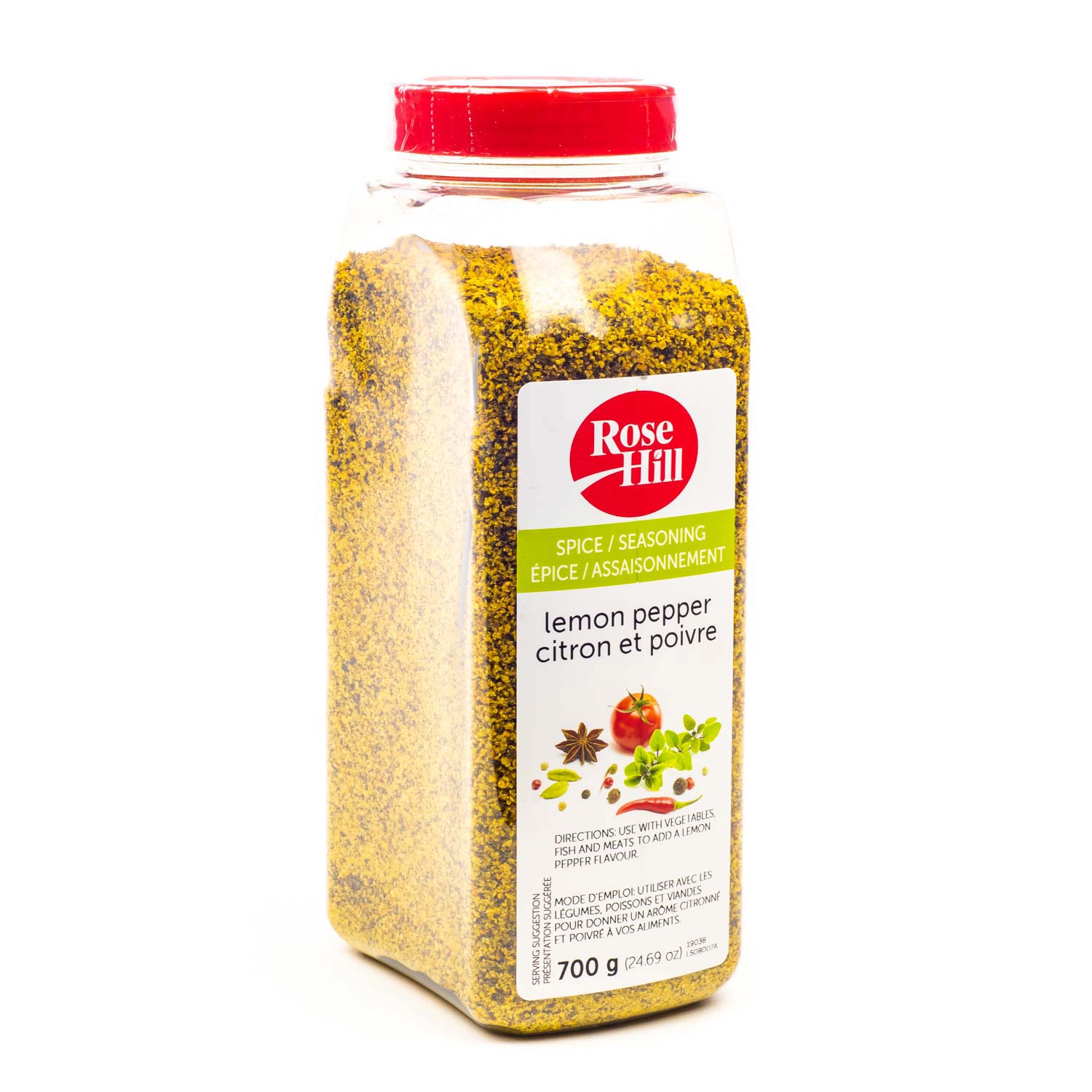 Apollo Herbes & épices Poivre citronné - Bidon 600 grammes
