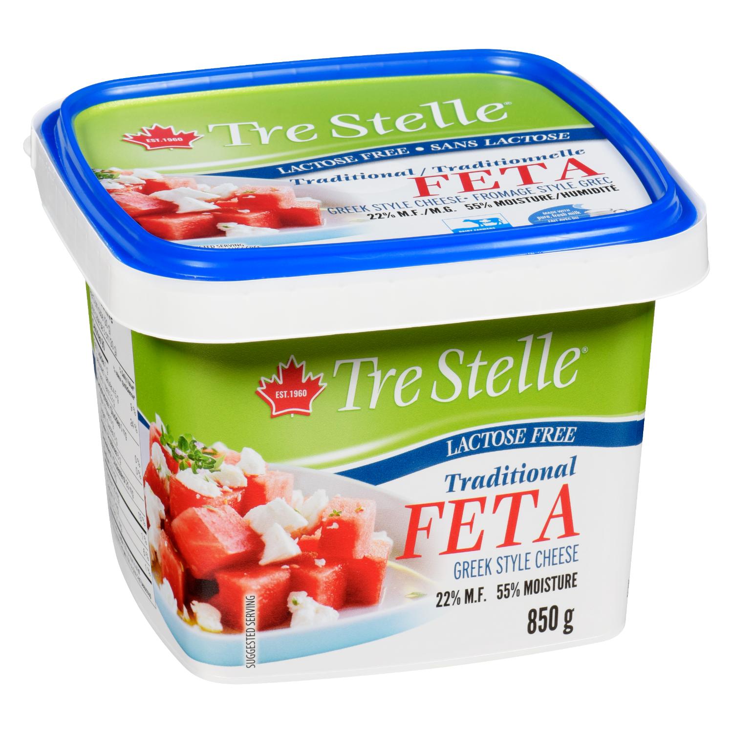 Lactosefree Feta 850 g Feta Mayrand