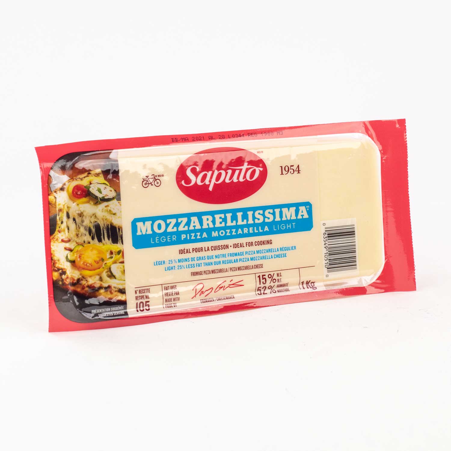 Mozzarella 15% - Mozzarella