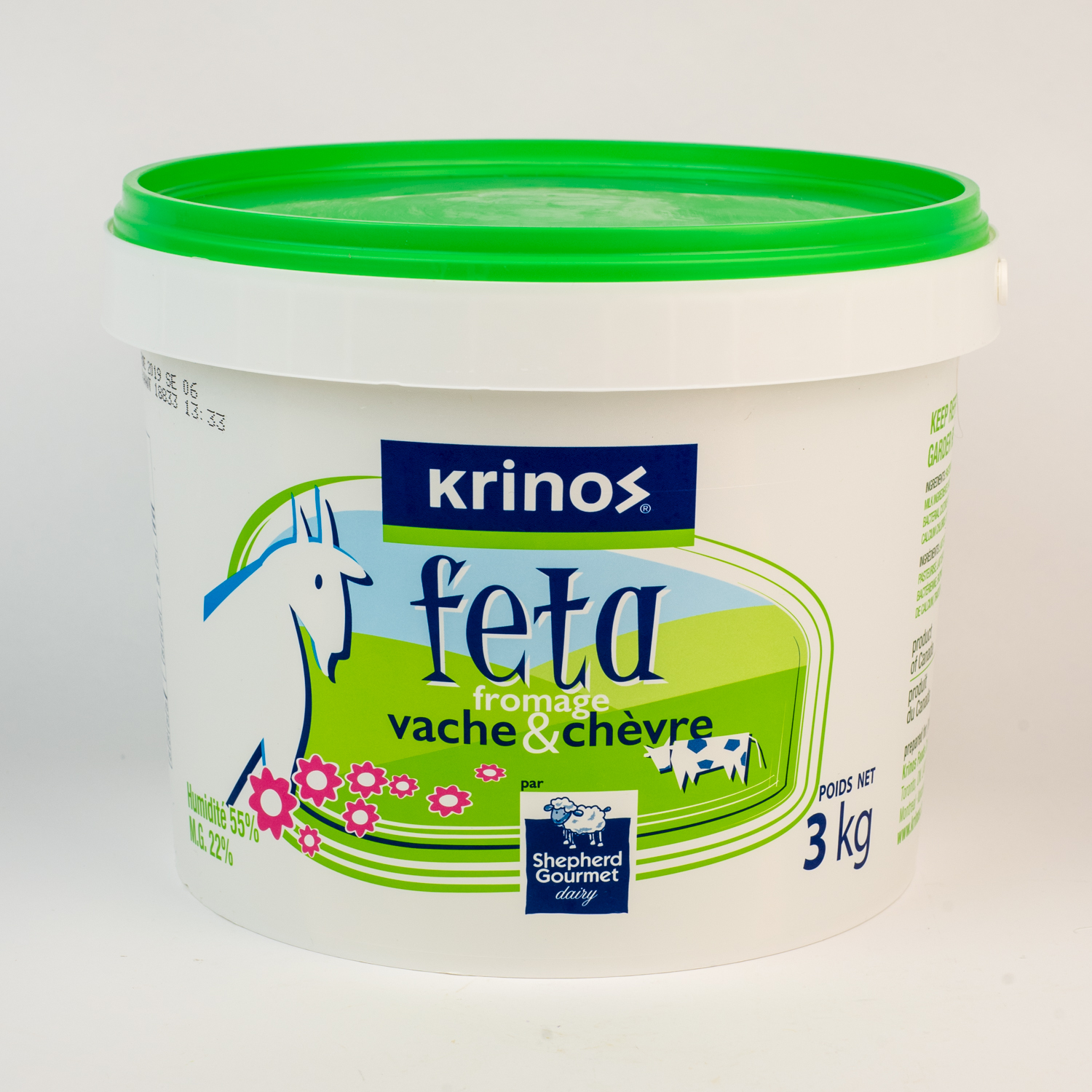 Feta can krinos ½vache ½chevre Feta Mayrand