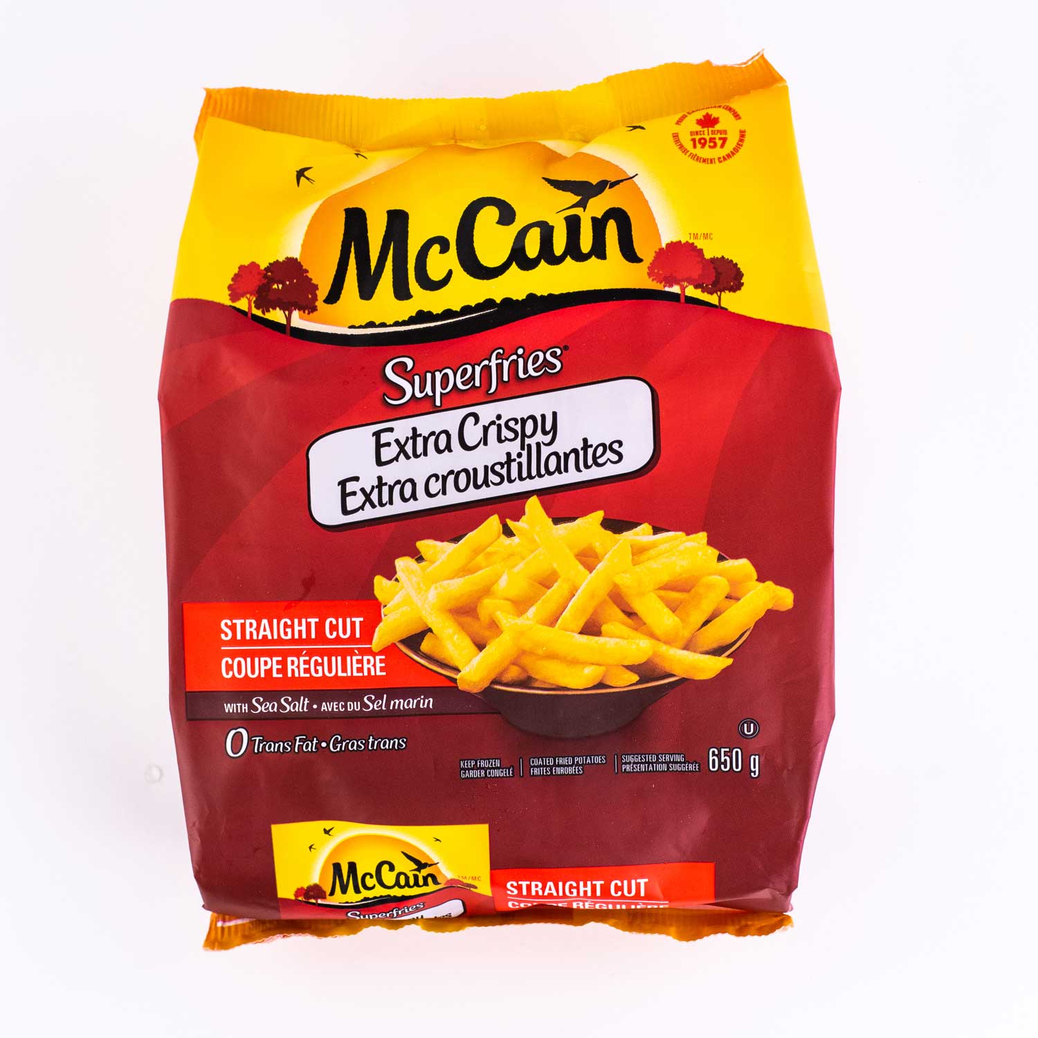 frozen fries bag