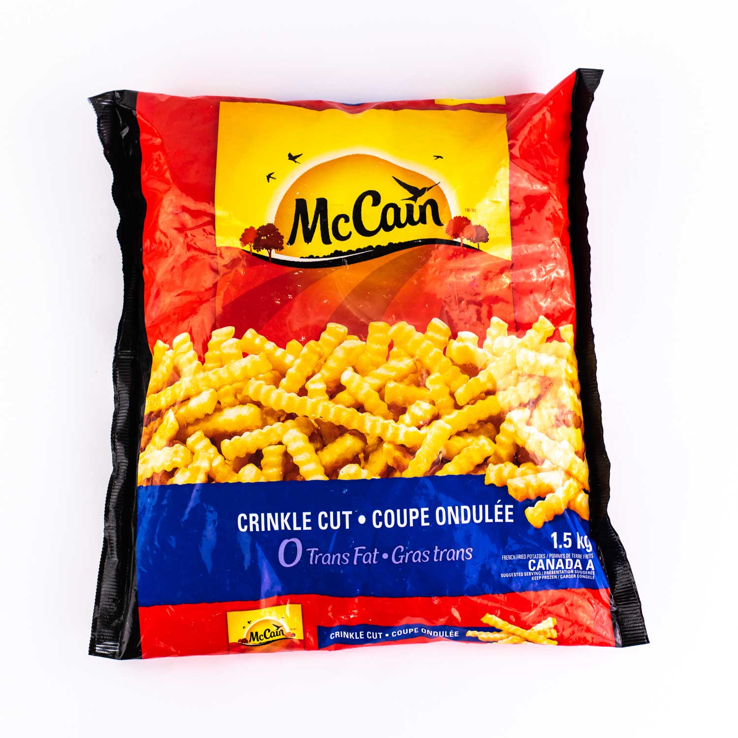 McCain French Fries, Seasoned Crinkle Cut, Potatoes