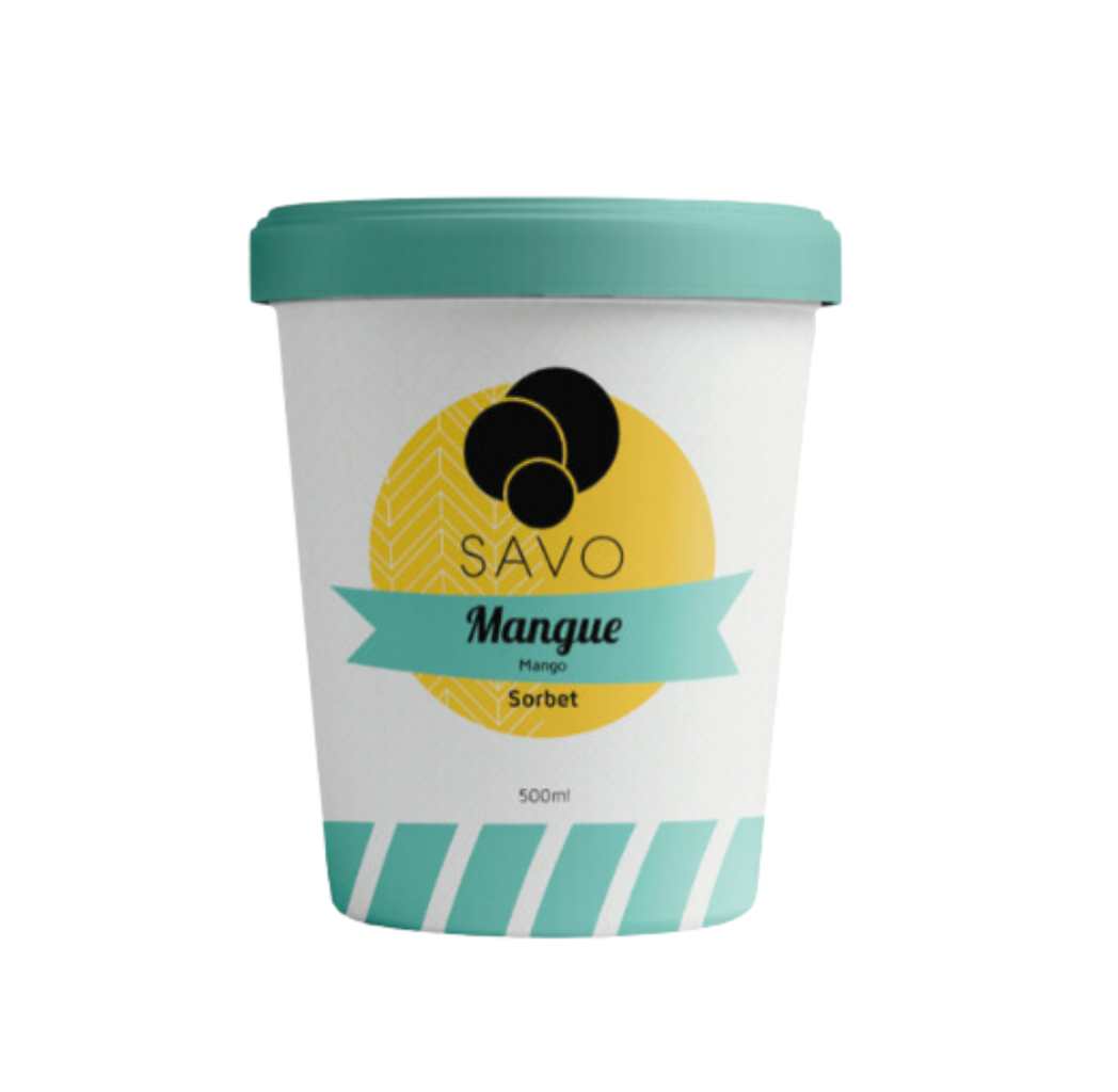 Mango Sorbet 500 ml Ice cream and sorbet Mayrand