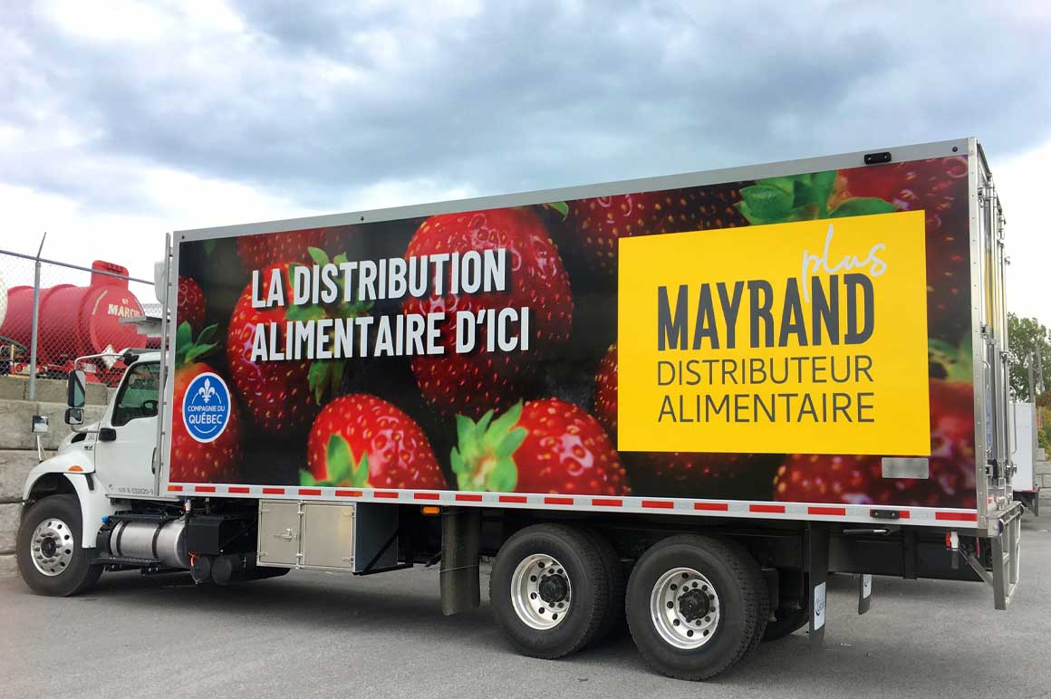 Une flotte de camions  en renouvellement constant | Mayrand Plus