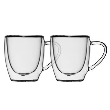 Set De 2 Tasses À Espresso Double Paroi 15cl à Prix Carrefour