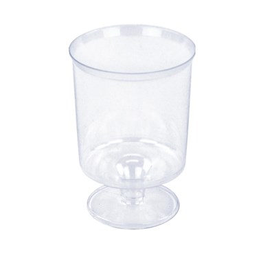 Verre vin plastique 5 on x117 - Verre jetable