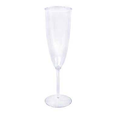 Verre champagne plastique 6 on x40 - Verre jetable