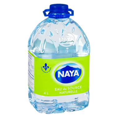 Eau de source naturelle 4 L - Eau plate