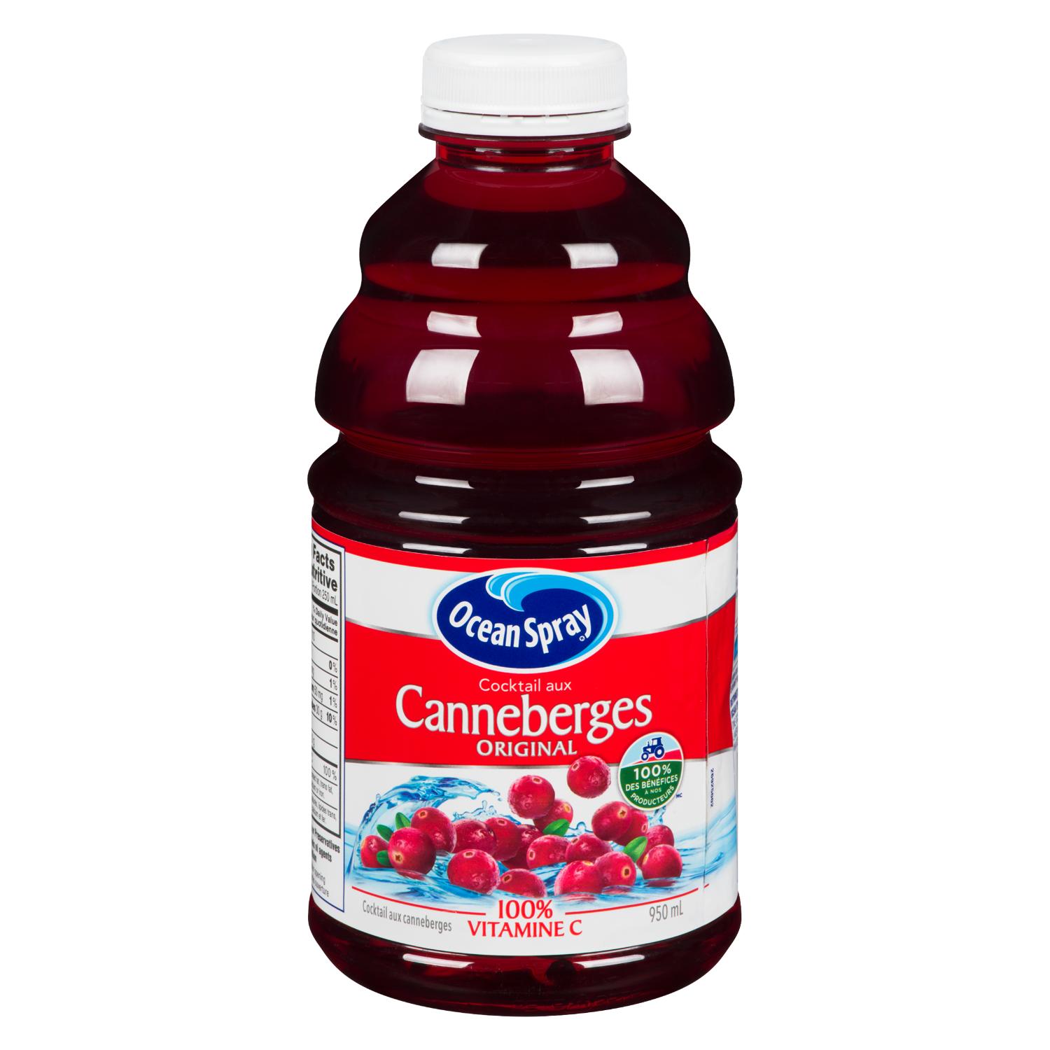 Cranberry Cocktail 950 ml Juice and fruit drink Mayrand