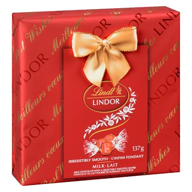 Boîte chocolats au lait Lindor 137 g - Chocolat