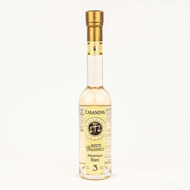 Vinaigre balsamique blanc 3 ans 250 ml - Vinaigre balsamique