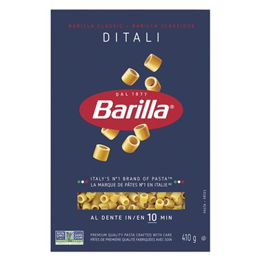 Pâtes ditali #45 410 g - Pâte alimentaire