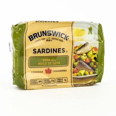 Sardines dans l'huile d'olive 120 g - Poisson en conserve