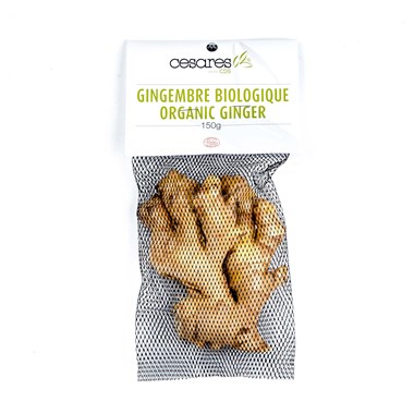 GINGEMBRE BiO, Racine (Zingiber officinale) - Apophycaire Option 100gr