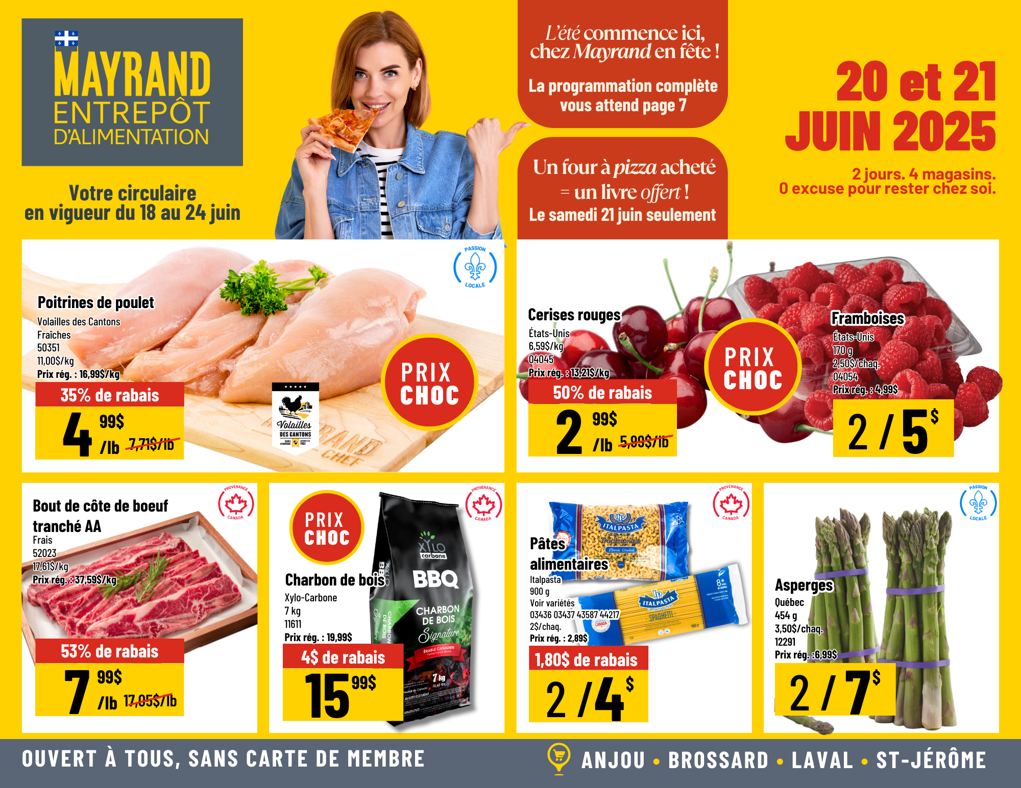 Prix rabais de la semaine | Mayrand Entrepôt d'Alimentation
