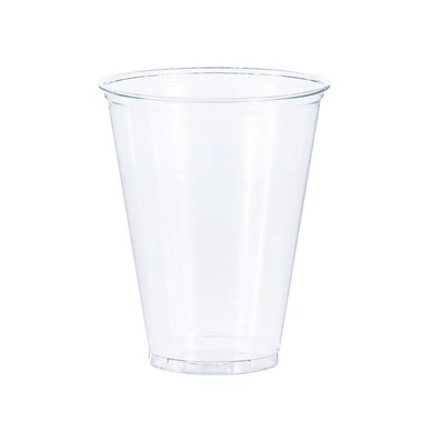 PET Plastic Glass 9 oz x50 - Disposable glass