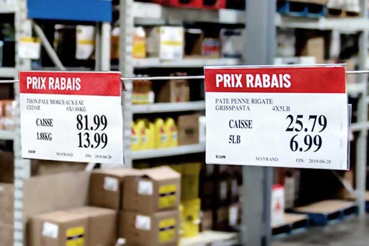 Nos prix rabais | Mayrand Entrepôt d'Alimentation