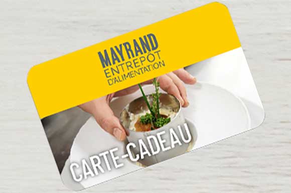 + 1.5 to 2.5% discounts | Mayrand Food Depot