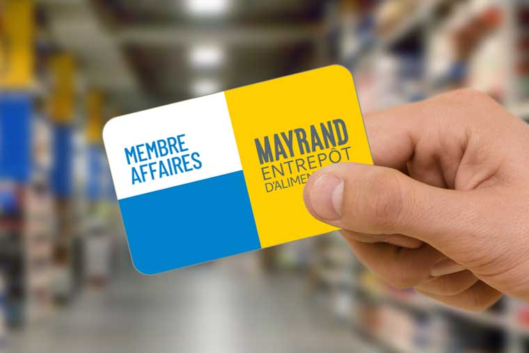 Programme Membre Affaires Mayrand | Mayrand Entrepôt d'Alimentation