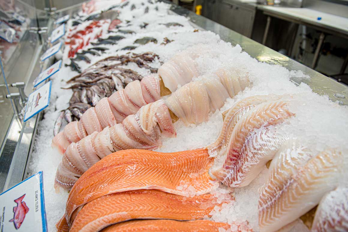 Comptoir de poissons | Mayrand Entrepôt d'Alimentation